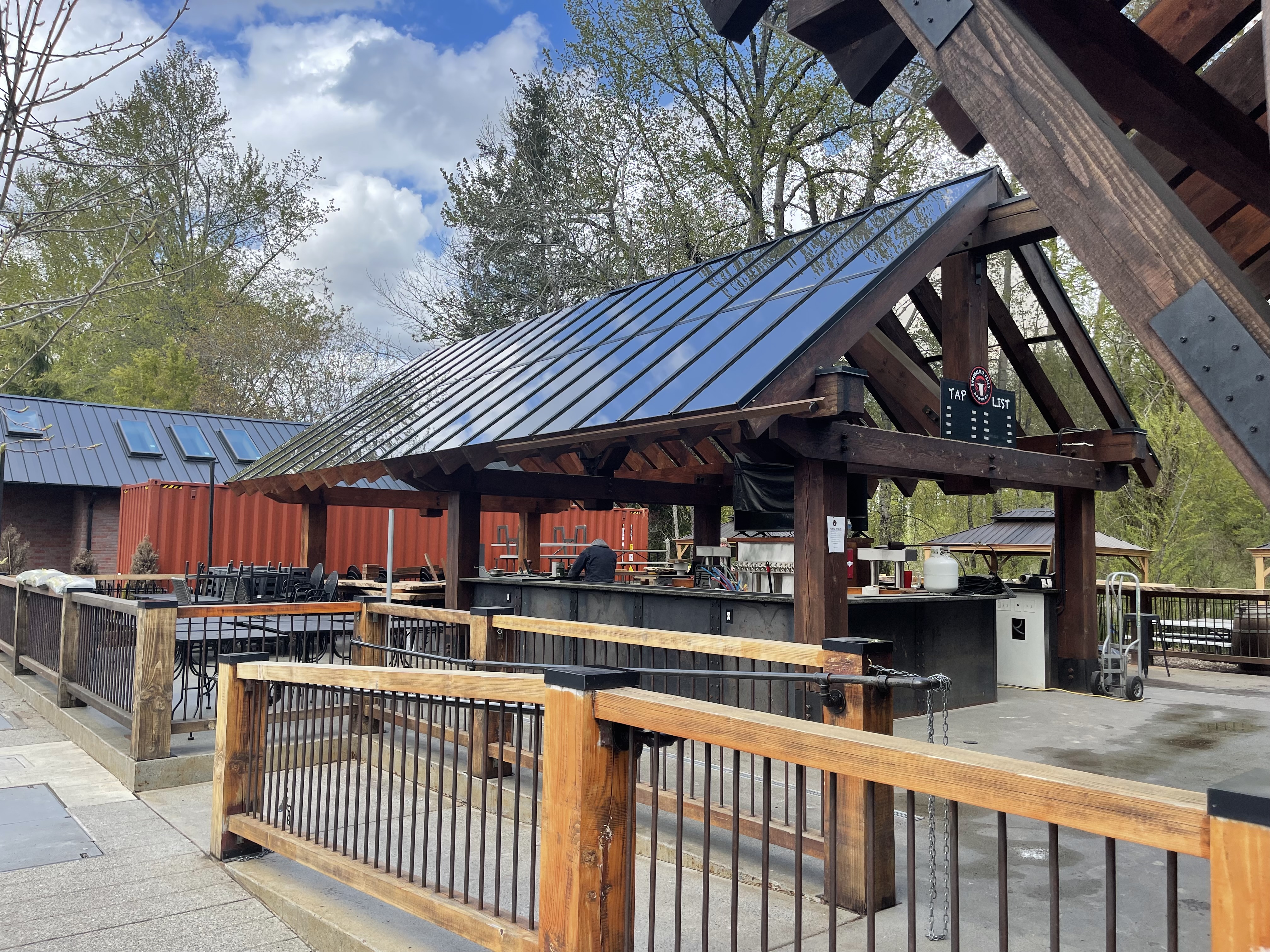 Covered Timber Pavilion