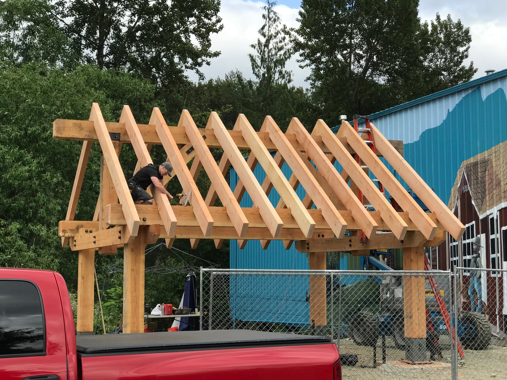Timber Frame & Post-and-Beam